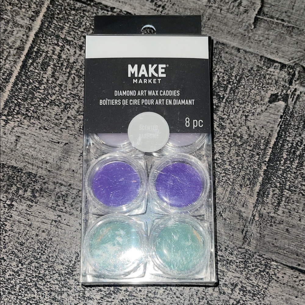 Make Market Diamond Art Wax Caddies, NWT